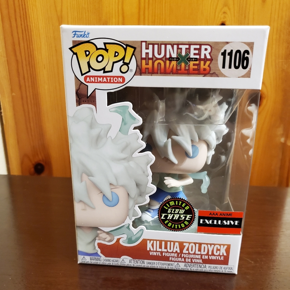 Hunter X Hunter- Killua Zoldyck [AAA Anime Exclusive][Glow Chase] Funko Pop